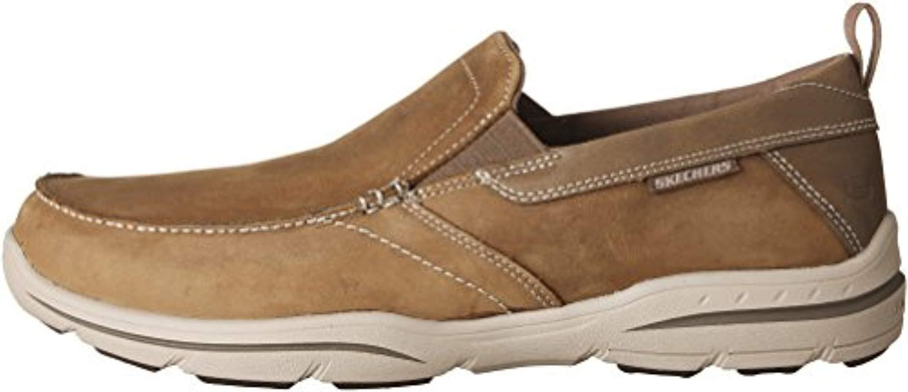 Lyst - Skechers Harper-forde Driving Style Loafer in Brown for Men ...