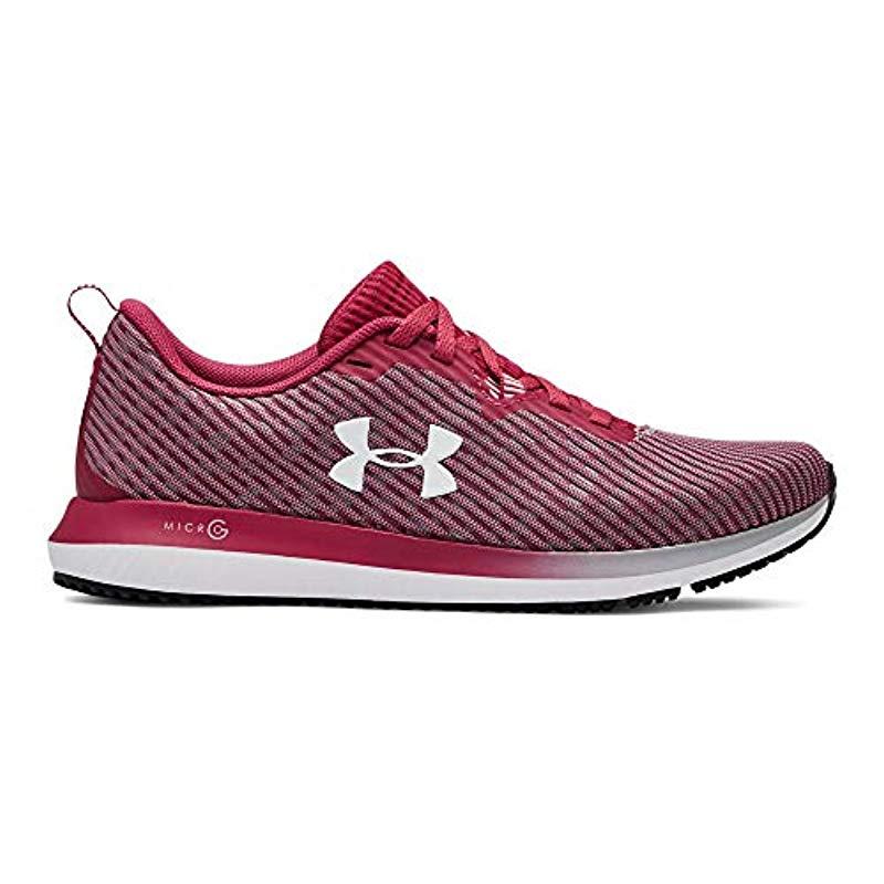 Lyst - Under Armour Micro G Blur 2 Running Shoe in Pink