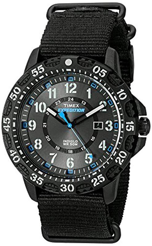 Lyst - Timex Expedition Gallatin Watch in Black for Men