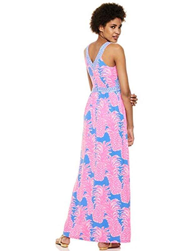 lilly pulitzer blue maxi