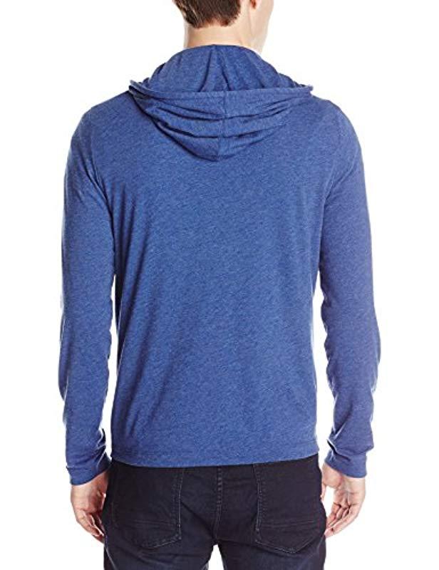 Kenneth Cole Kenneth Cole Long-sleeve Zip-off Hoodie in Blue for Men - Lyst