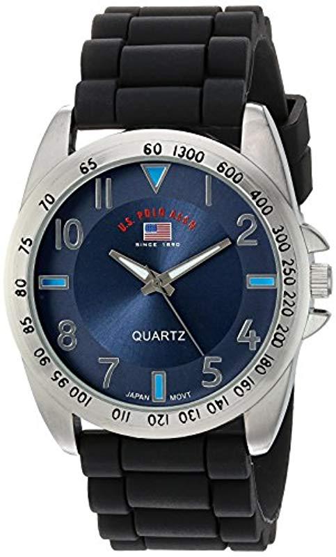 us polo assn watch black