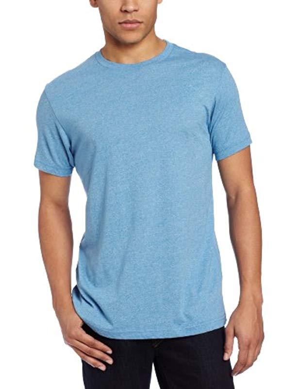 Download Volcom Mock Twist Short Sleeve T-shirt in Blue for Men - Lyst