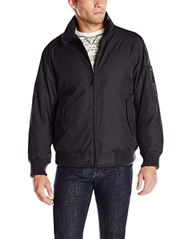 Calvin Klein Rip-stop Bomber Jacket in Black for Men - Lyst