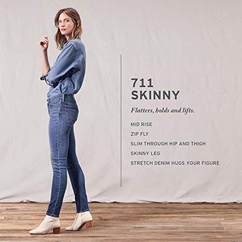 levi's 711 skinny ankle