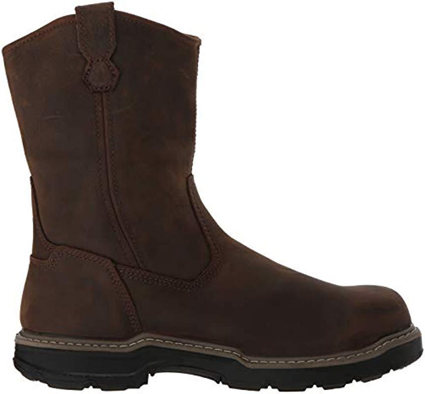 wolverine bandit men's waterproof composite toe work boots