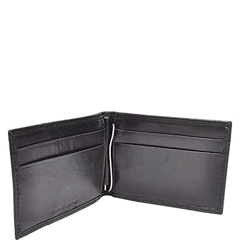 Lyst - Dockers Front Pocket Wallet With Money Clip in Gray for Men
