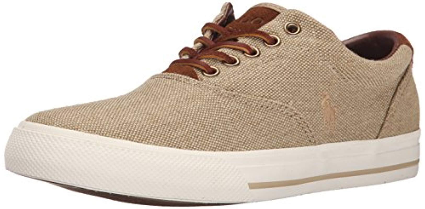 For Men Polo Lauren Vaughn Lyst Brown Ralph Sneaker In Lace Up 8Xn0wPOk