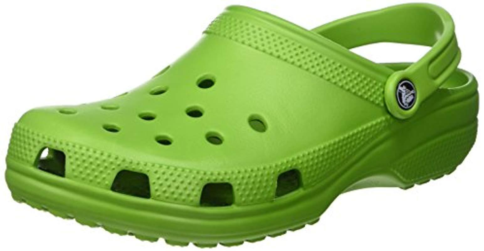 Lyst - Crocs™ Unisex Adults' Classic Clogs in Green