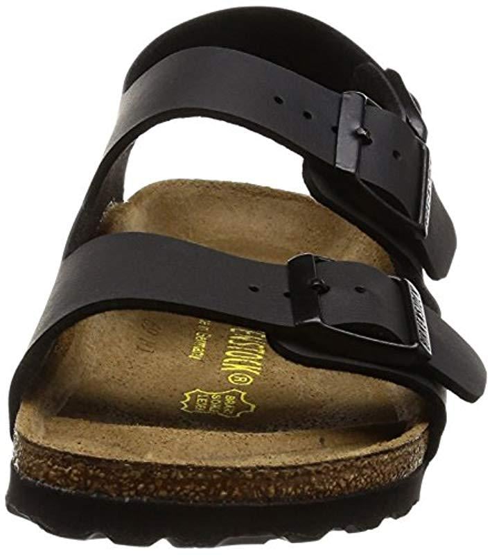 mens birkenstock sandals black