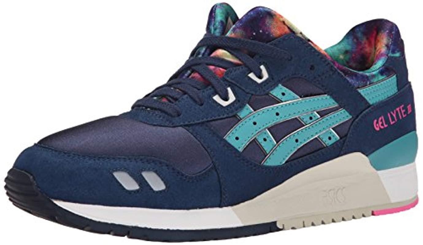 Lyst - Asics Gel-lyte Iii Cosmic Pack Retro Running Shoes Navy Latigo