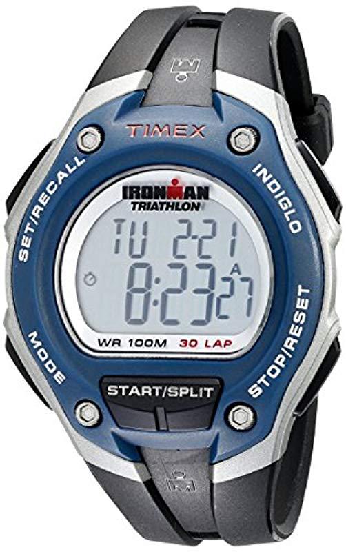 timex ironman classic 30 instructions