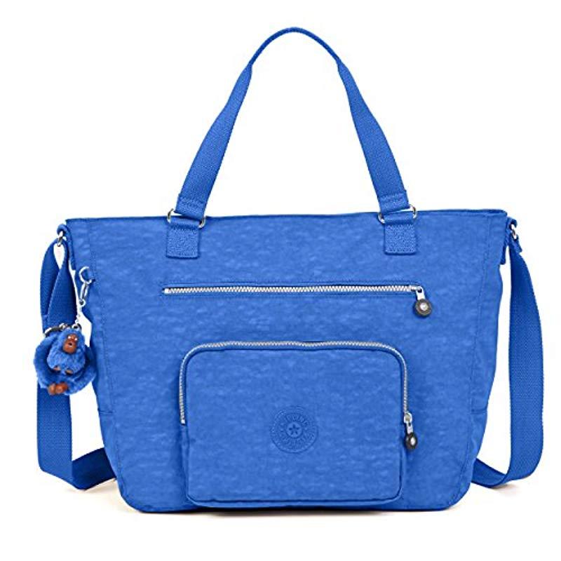 Kipling Maxwell Tote Bag in Blue - Lyst