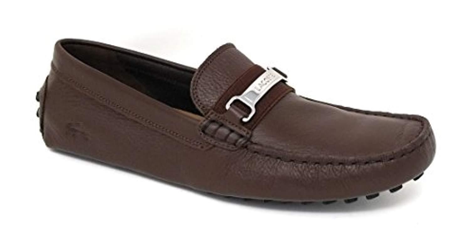 lacoste driving loafers
