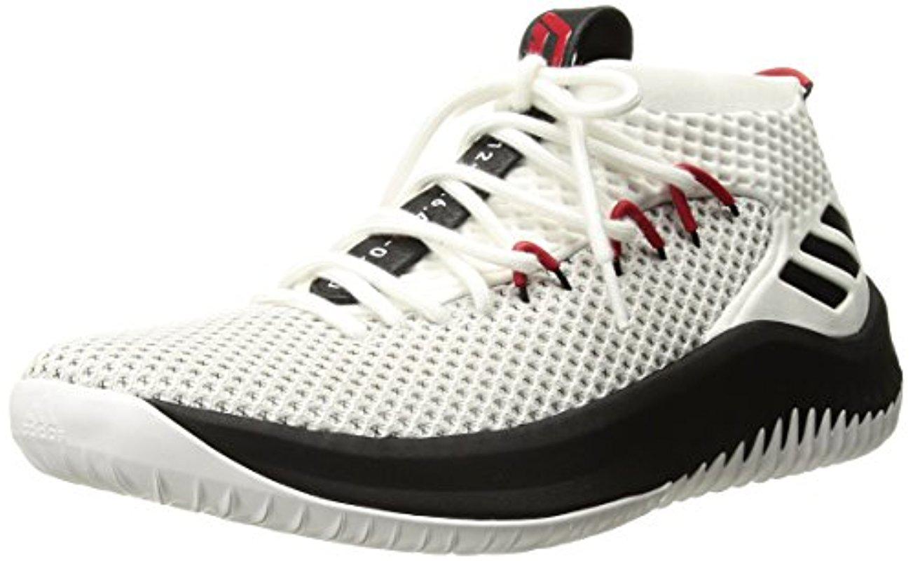 lyst adidas dame 4 in bianco per gli uomini. lyst adidas dame 4 in bianco per gli uomini.