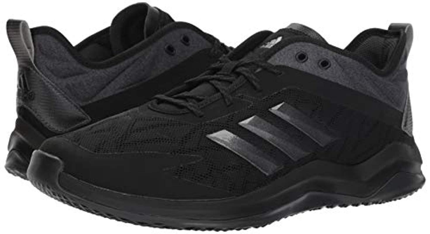 Lyst adidas Speed Trainer 4 Baseball Shoe Black/night Metallic/carbon