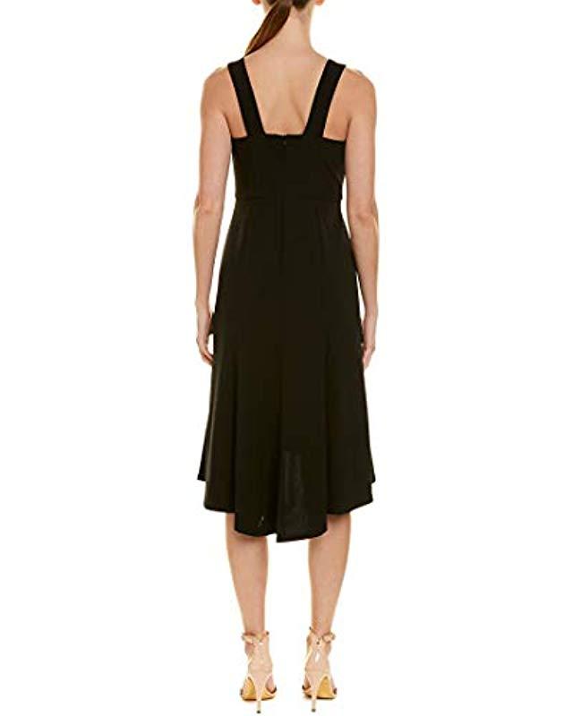 donna morgan crepe dress