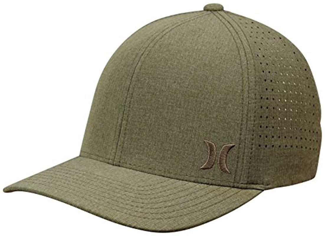 Lyst Hurley Phantom Ripstop Curved Bill Baseball Cap in Green for Men