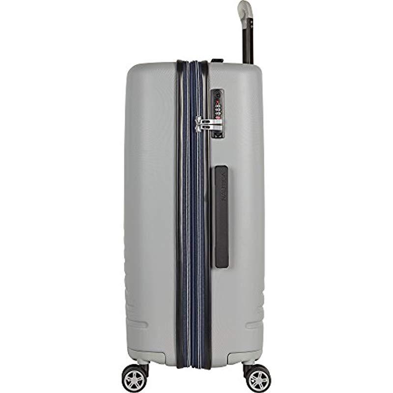 Nautica Hardside Carry On Luggage in Gray for Men Lyst