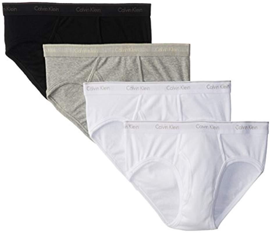 Lyst Calvin Klein Underwear Cotton Classics Multipack Low Rise Briefs