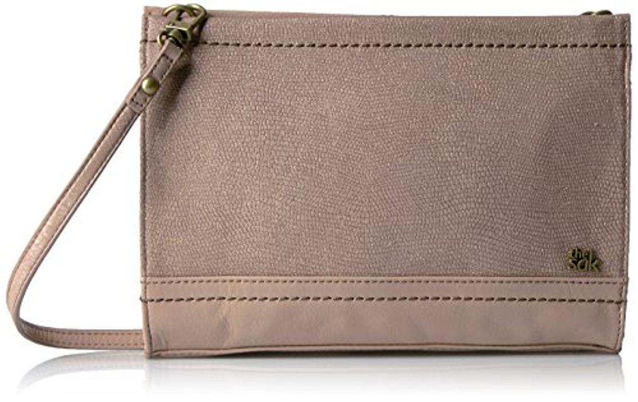 Lyst The Sak Iris Demi Clutch The Sak Women S Iris Demi Clutch