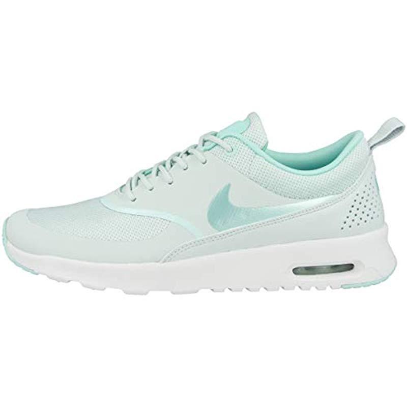 Nike Air Max Thea Trainers in Blue Lyst Nike Air Max Thea Trainers in Blue Lyst