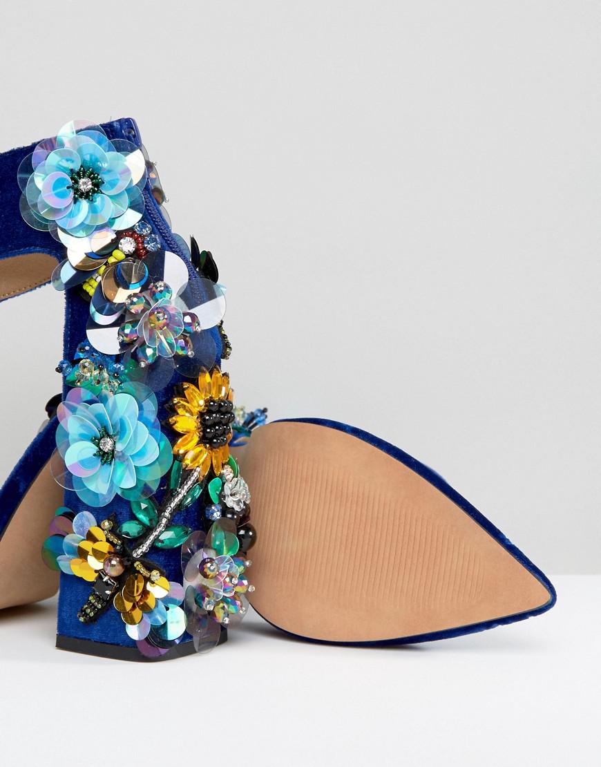 asos embellished heels