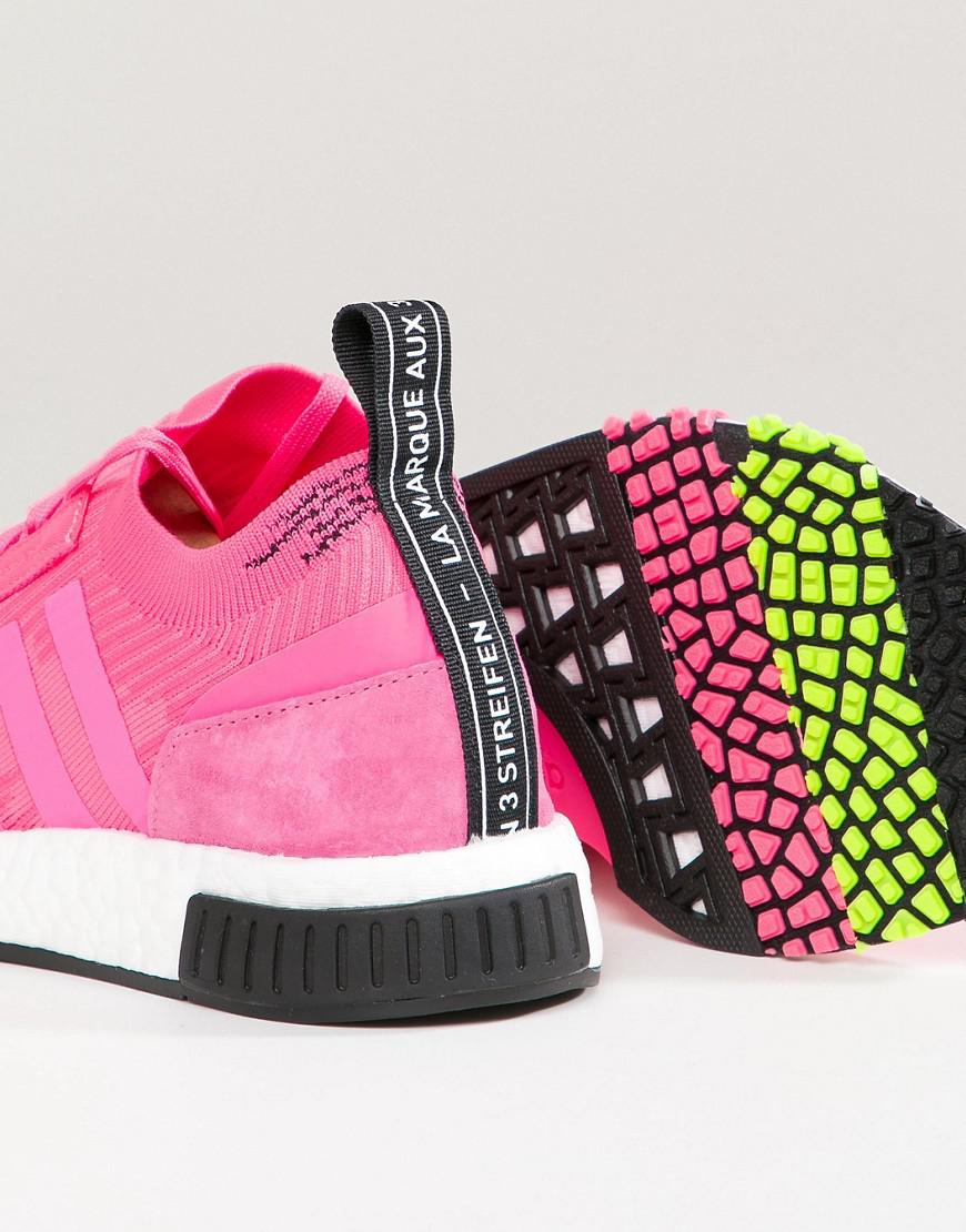 Lyst adidas Originals NMD Racer en rosa neon en color rosa Lyst adidas Originals NMD Racer en rosa neon en color rosa