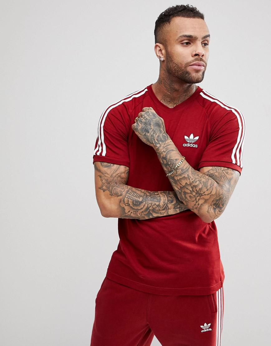 adidas california t shirt burgundy adidas california t shirt burgundy