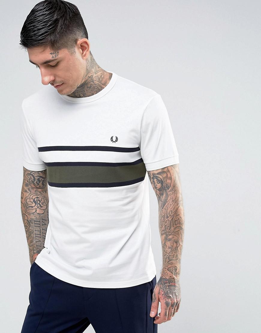 fred perry t shirt stripe