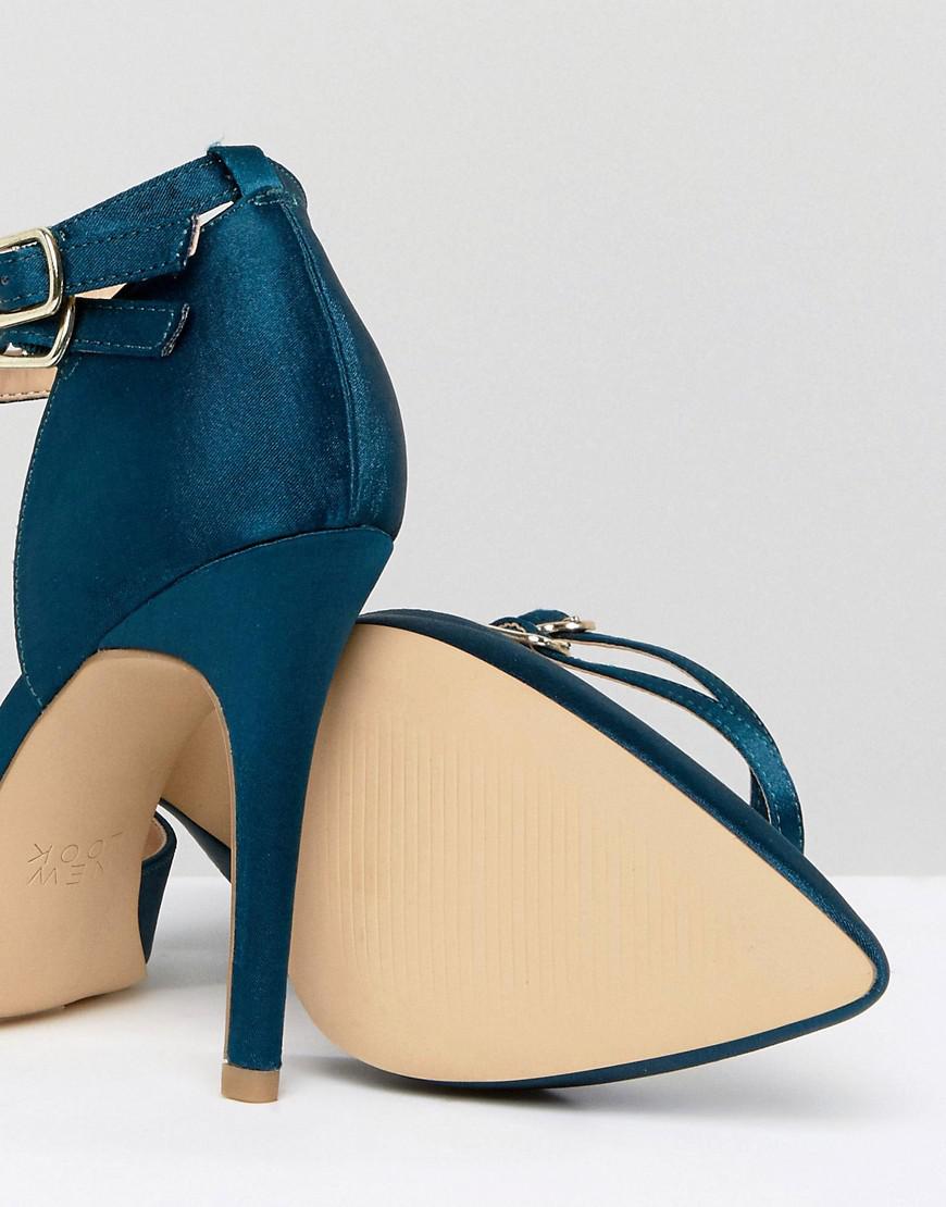 new look satin shoes