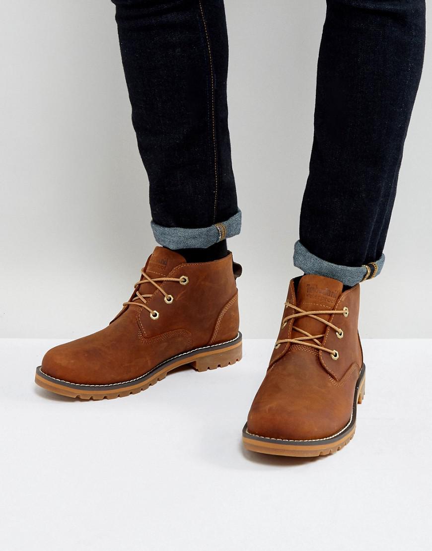 Lyst - Timberland Larchmont Chukka Boots in Brown for Men