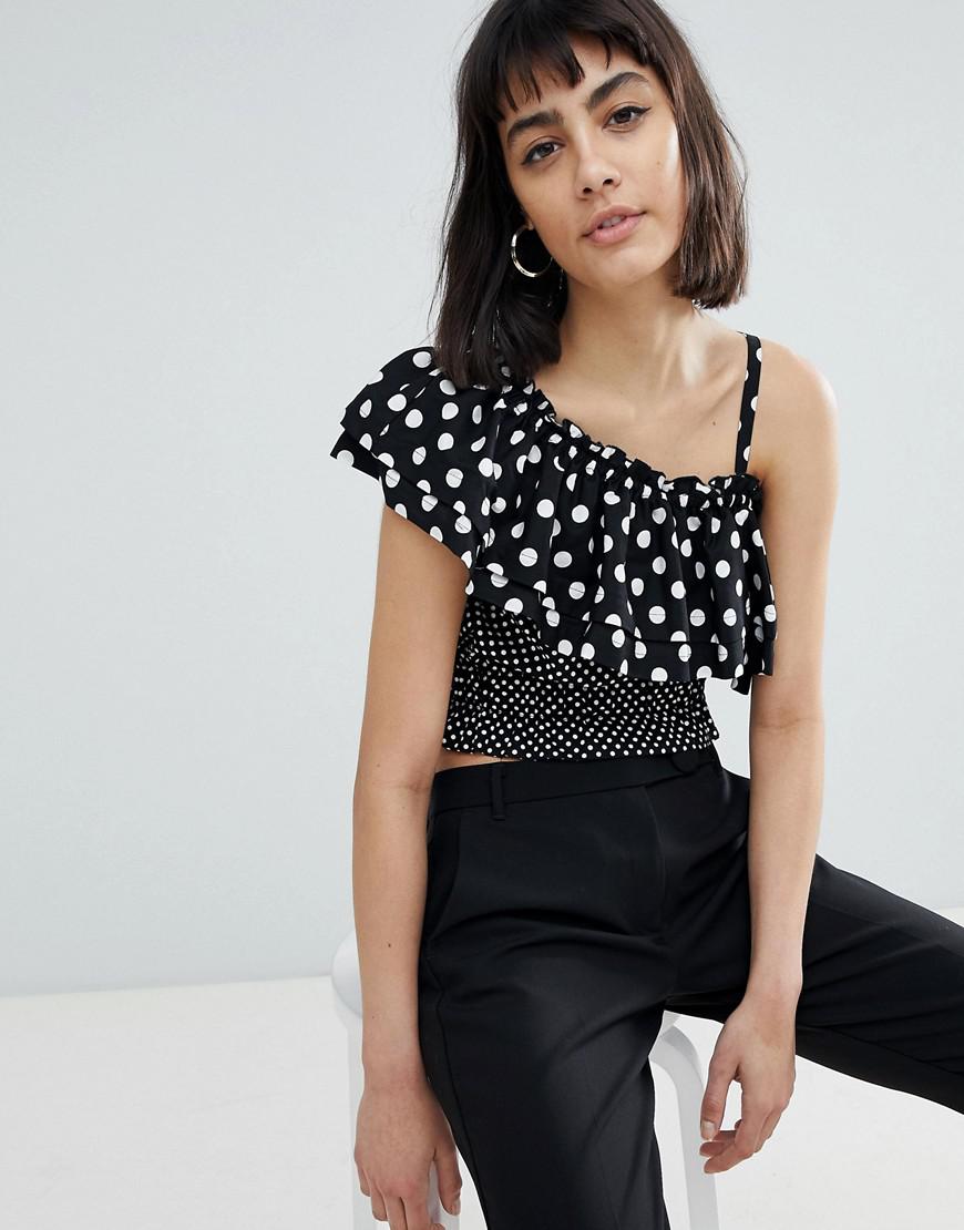 river island polka dot dress asos