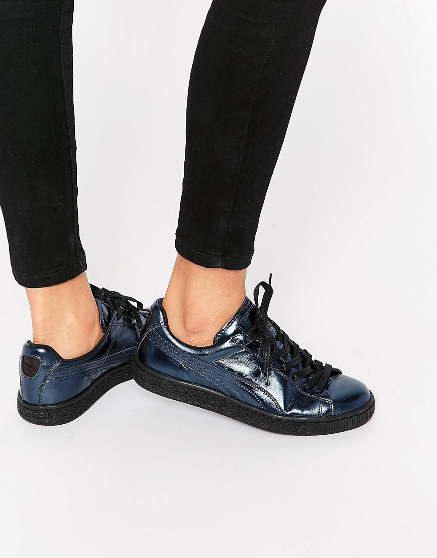 puma basket metallic puma basket metallic