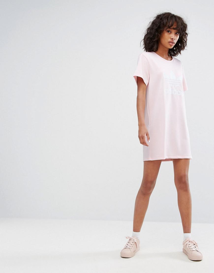 adidas trefoil t shirt dress adidas trefoil t shirt dress