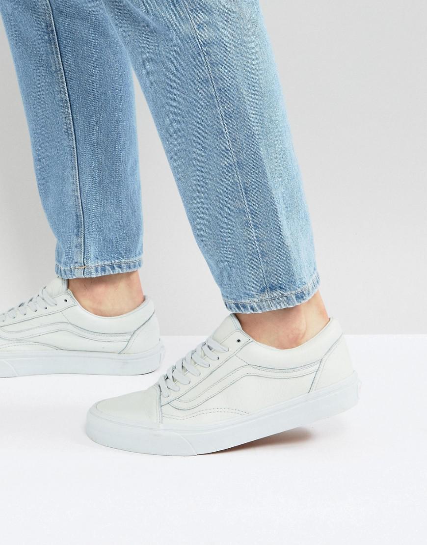 vans old skool leather trainers vans old skool leather trainers