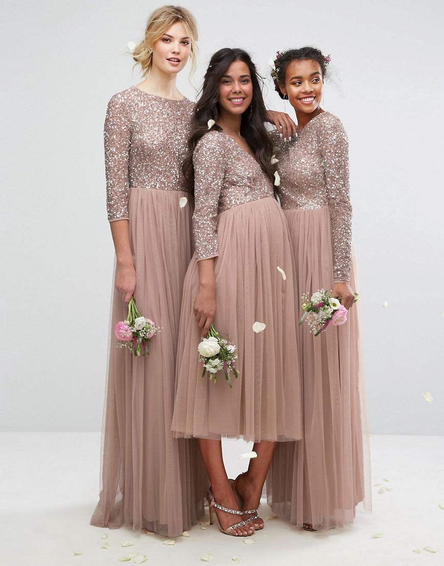 maya pink bridesmaid dresses