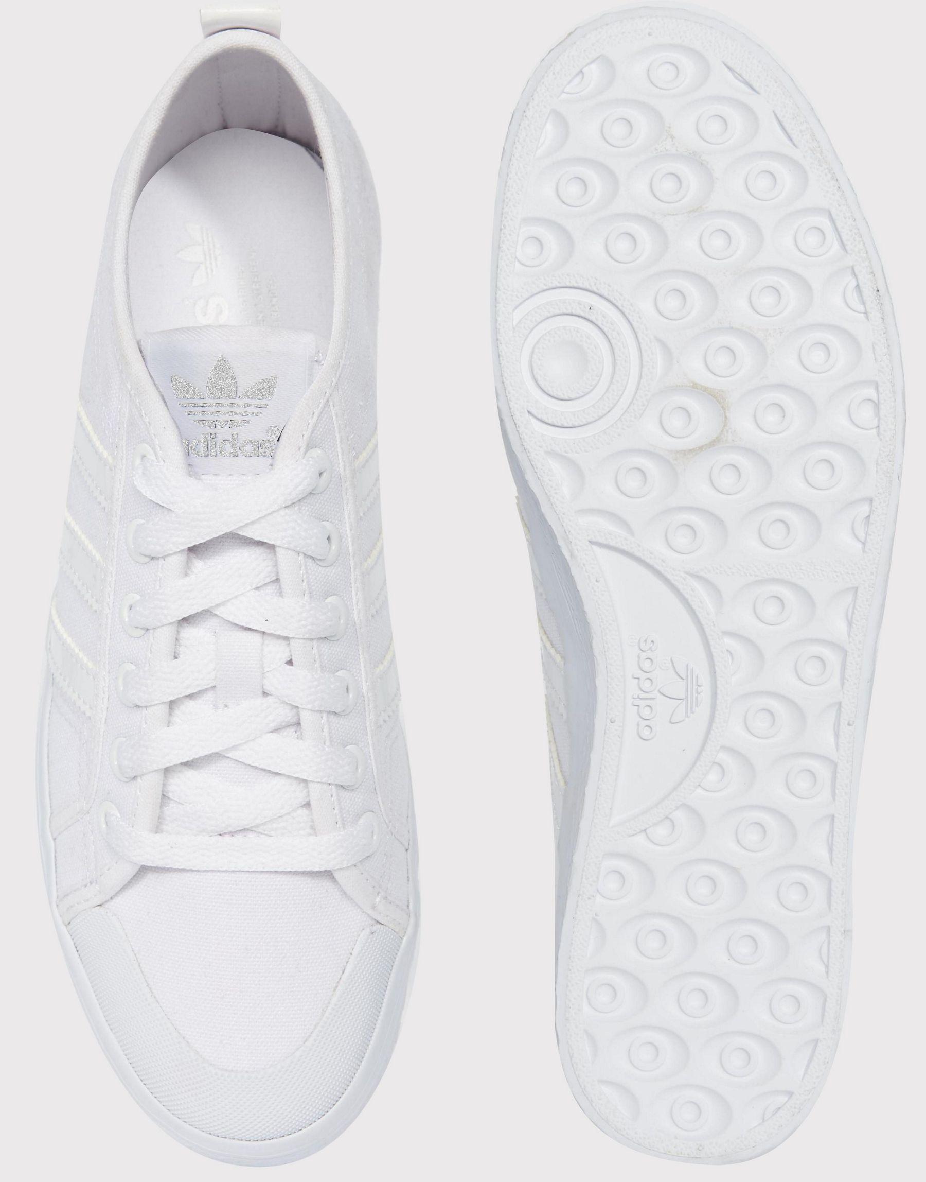 Lyst - Adidas Originals Originals Honey Canvas Sneakers in White for Men