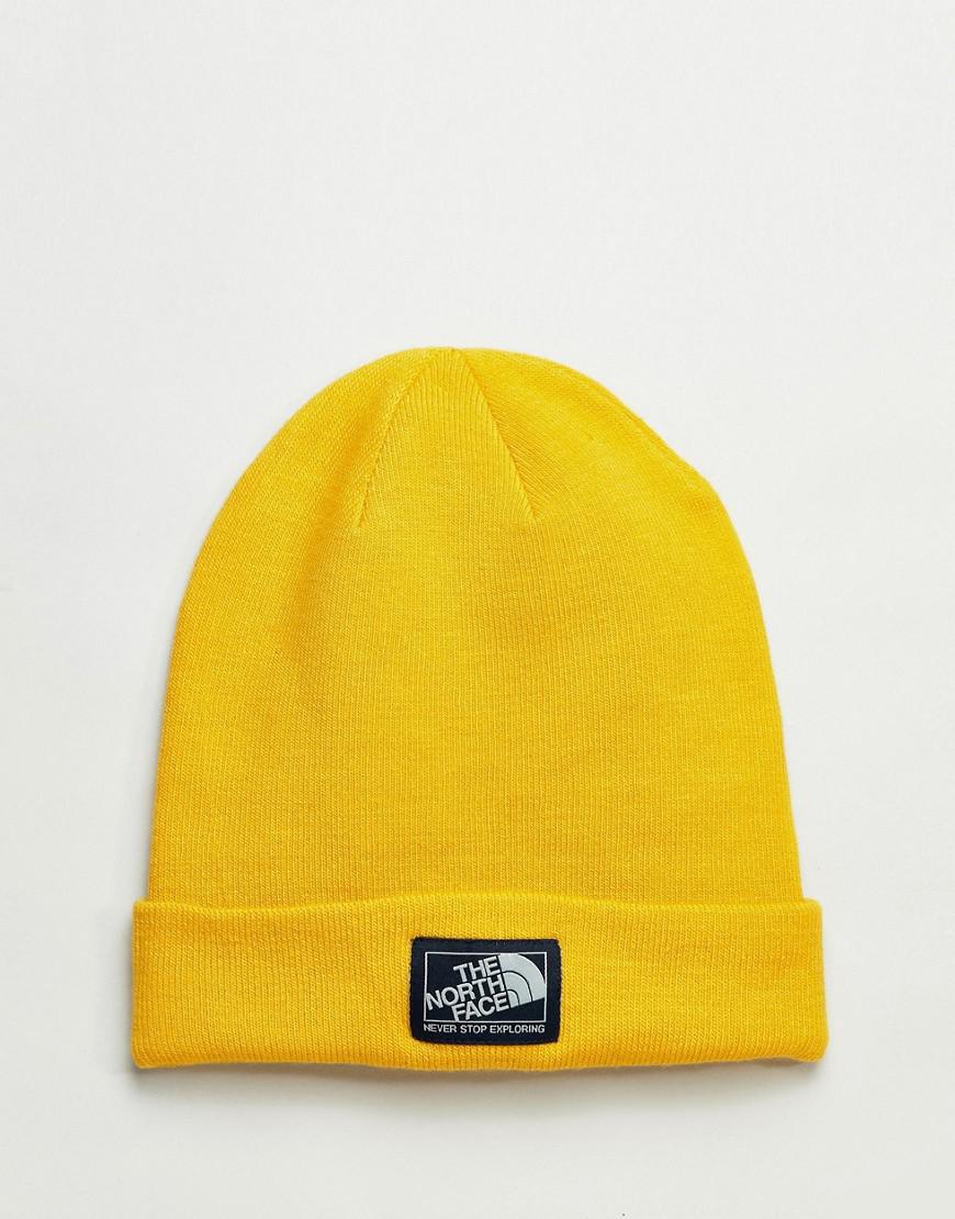 north face yellow bucket hat