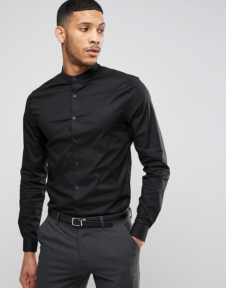 black grandad shirt uk