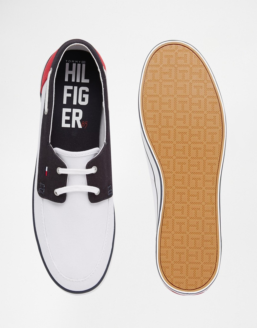 tommy hilfiger canvas pumps