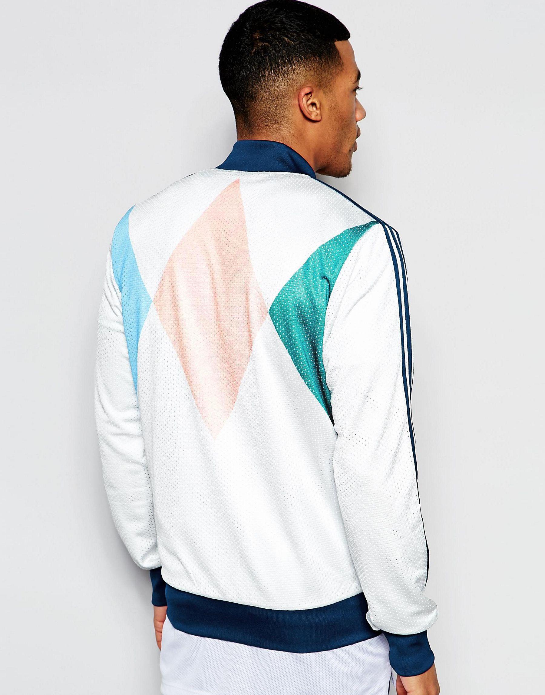 white adidas mens jacket