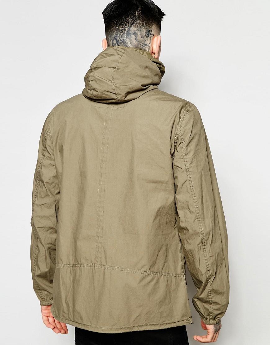 Download Lyst - Pretty Green Harrington Jacket In Khaki in Green ...