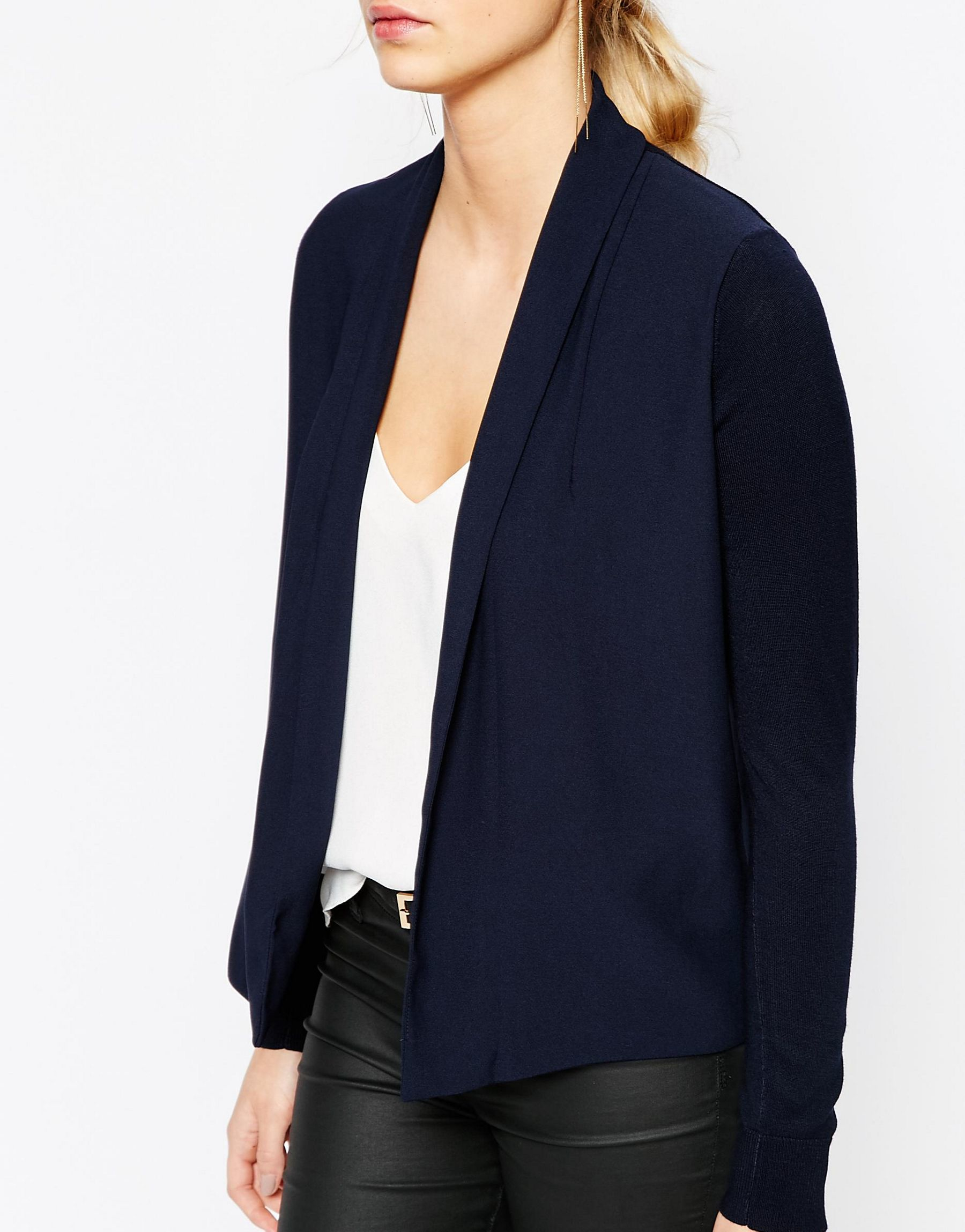 ted baker wrap front cardigan pattern for women