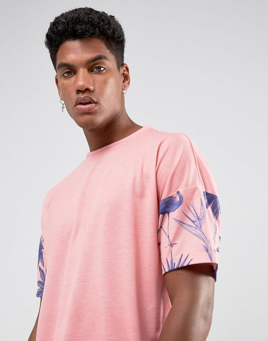 asos pink tshirt