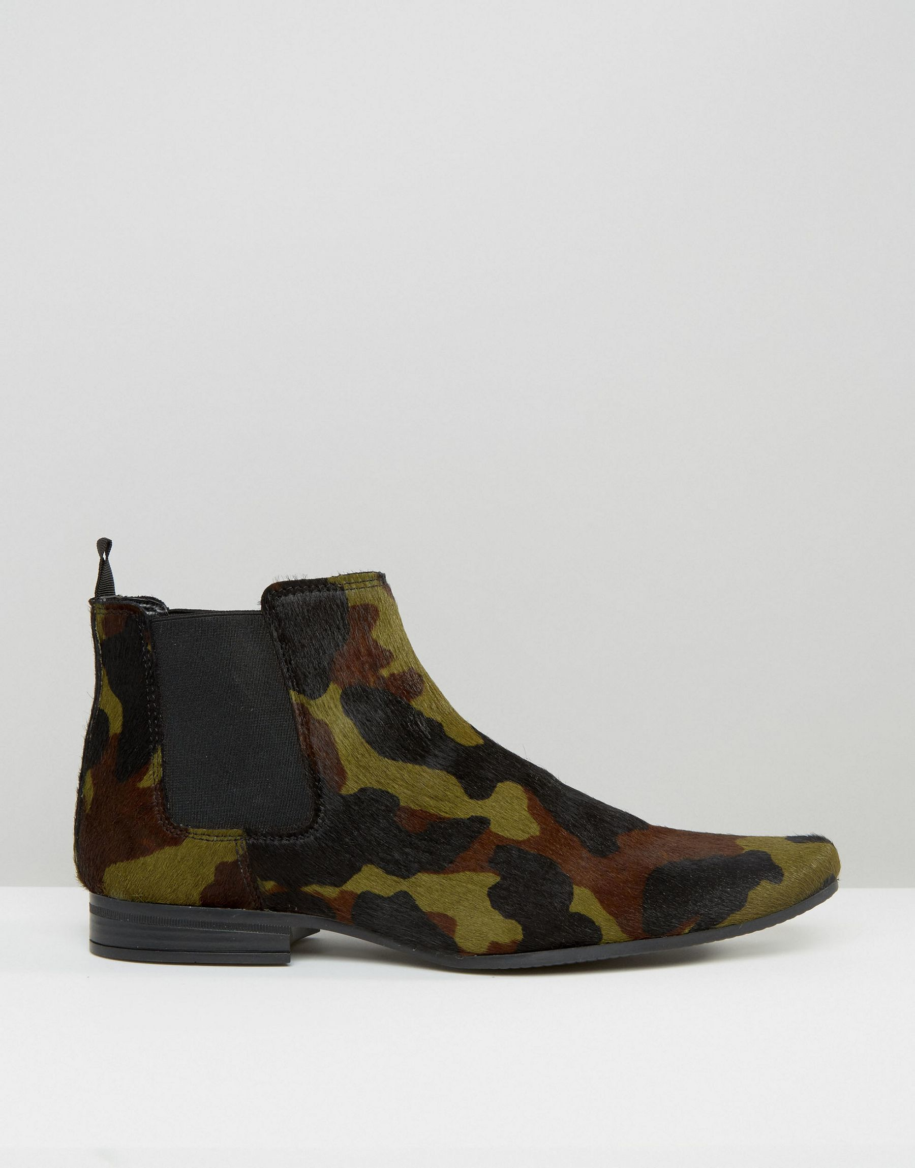 Mens camo chelsea boots online