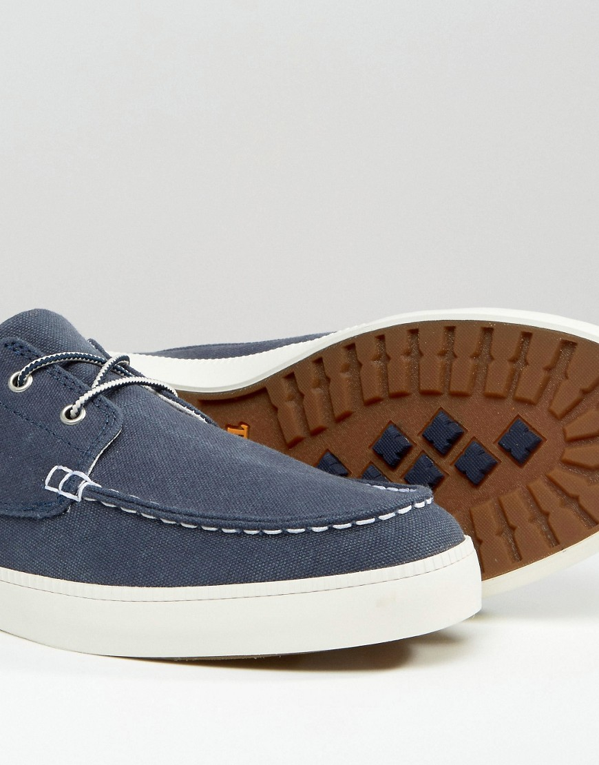 timberland canvas trainers