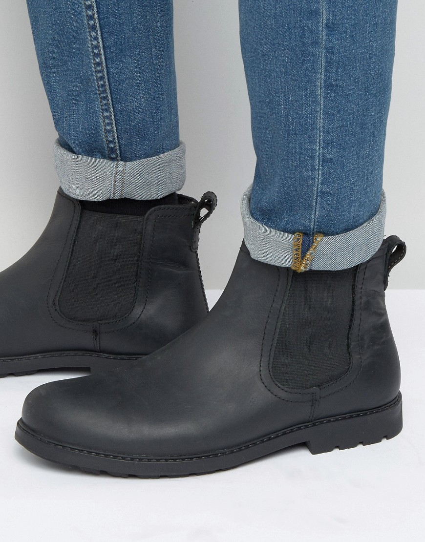 Lyst - Red tape Leather Chelsea Boots in Black for Men