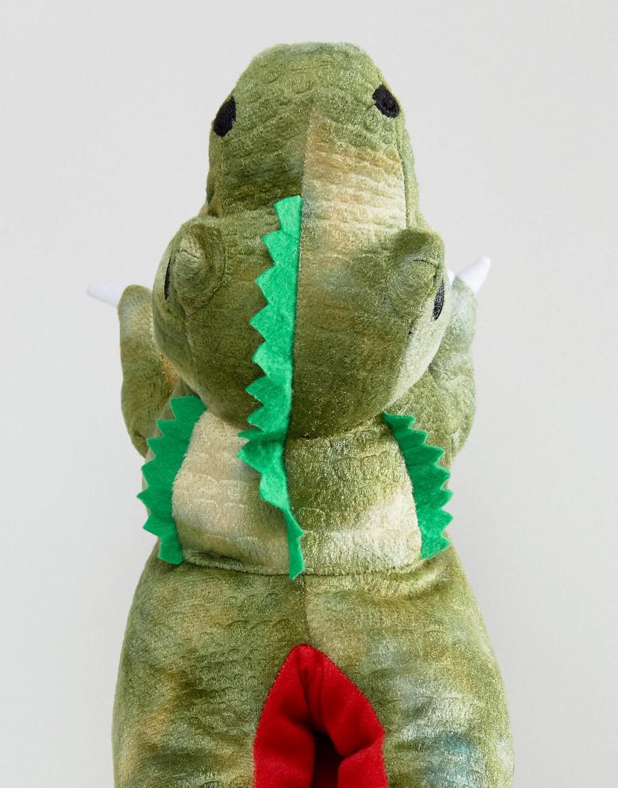 ASOS Denim Asos Dinosaur Slippers In Green for Men - Lyst