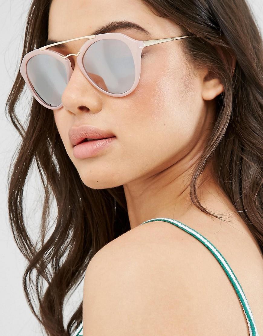 rosa en South Lyst barra de Beach sol Gafas Southbeach de Cateye dorada con twIq8tPz